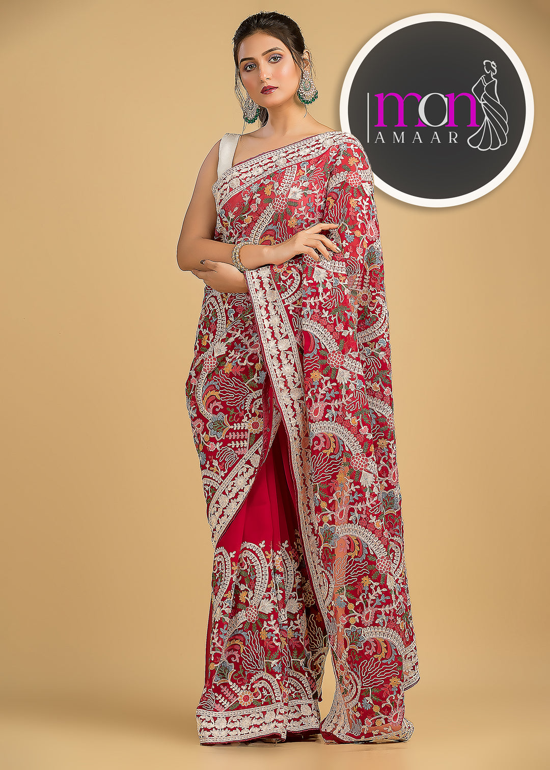 Let The Georgette Shine-An Exclusive Saree