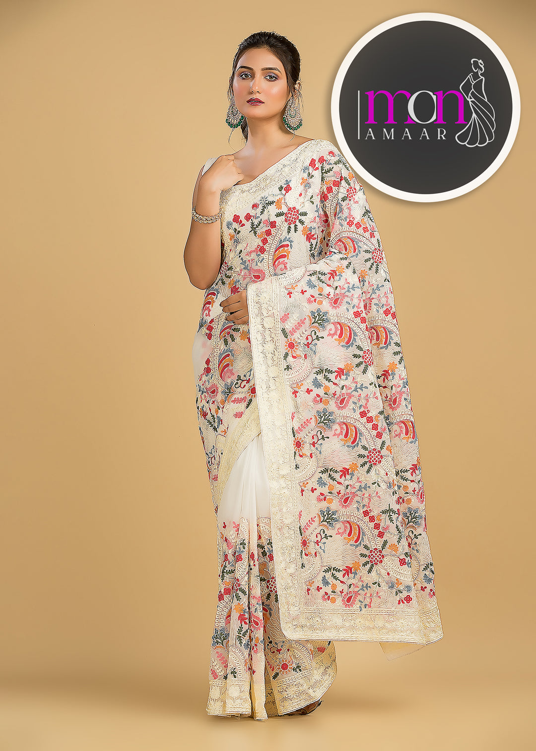 Let The Georgette Shine-An Exclusive Saree