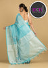 Sky Gaze( Pure Tissue Linen Saree)