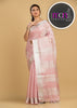 Pearl Of Ribbons ( Pure Tissue Linen Saree)