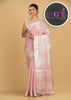 Pearl Of Ribbons ( Pure Tissue Linen Saree)