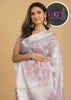 Love For Lavender (Pure Tissue Linen )Hand Work Saree