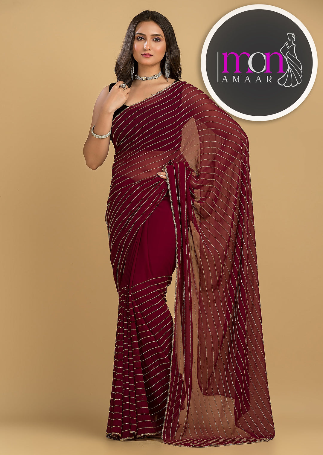 Last Of the Stars-Designer saree