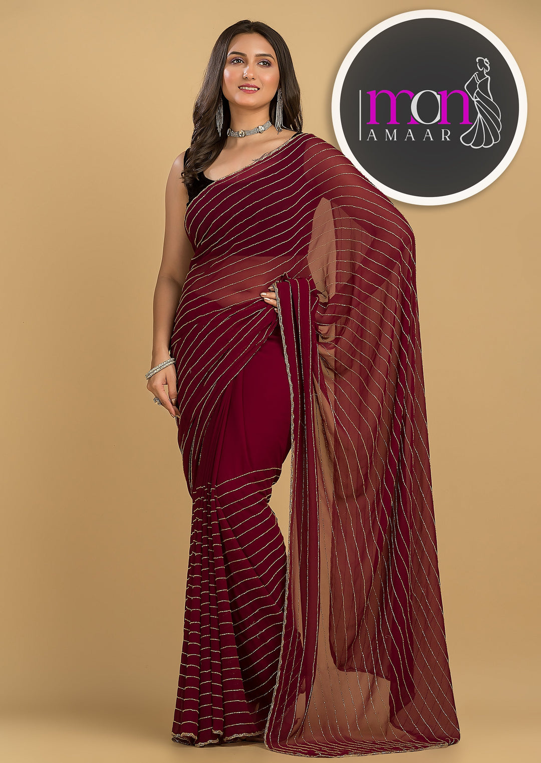 Last Of the Stars-Designer saree