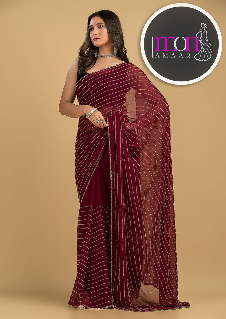 Last Of the Stars-Designer saree