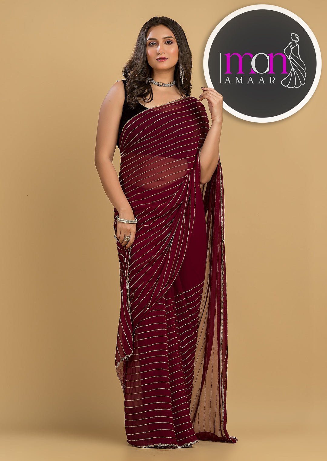 Last Of the Stars-Designer saree