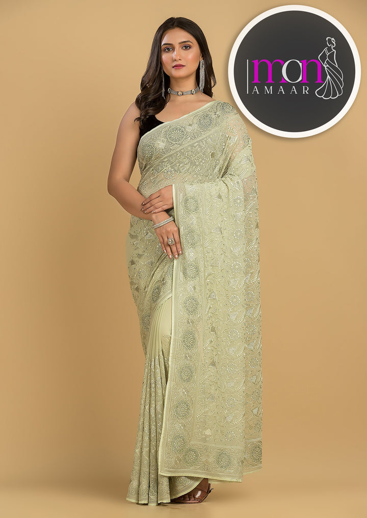 Celebration-A Designer Saree(Oozy Color)