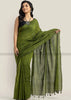 Vantara-- Criss Cross Khadi Cotton Saree