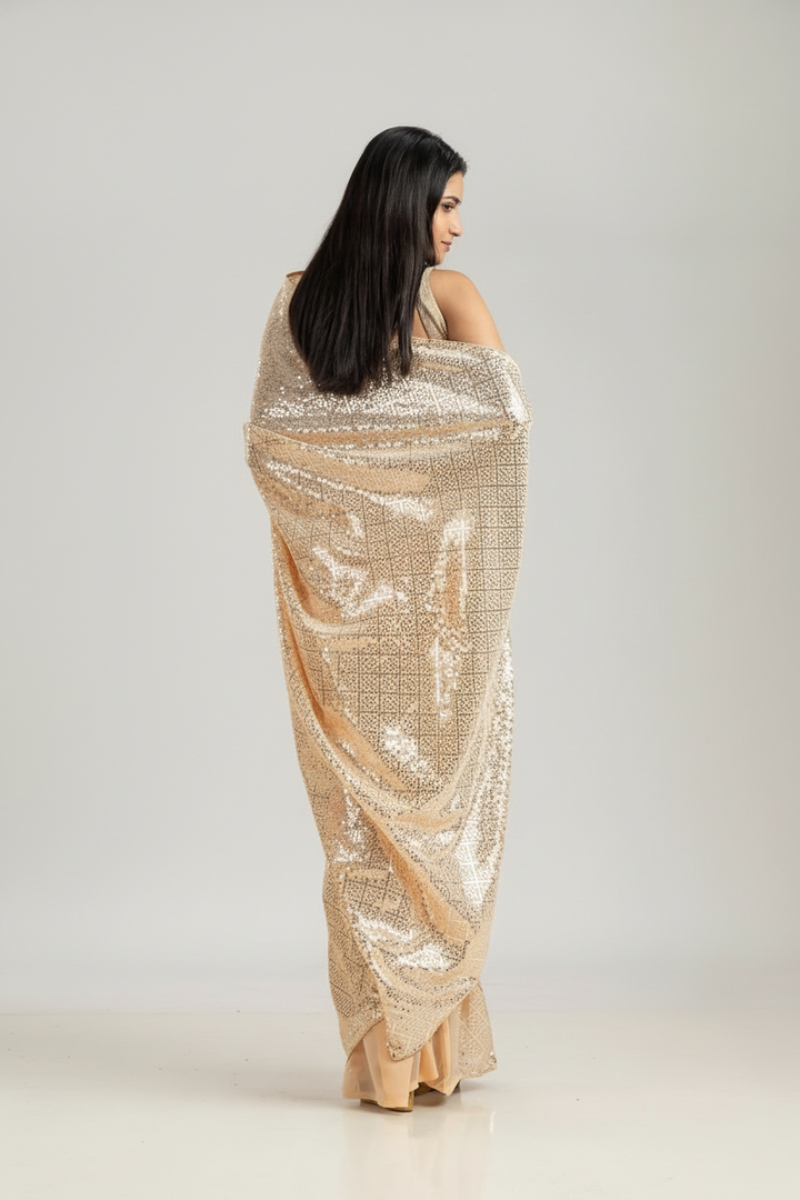 Sequins Party Wear Saree