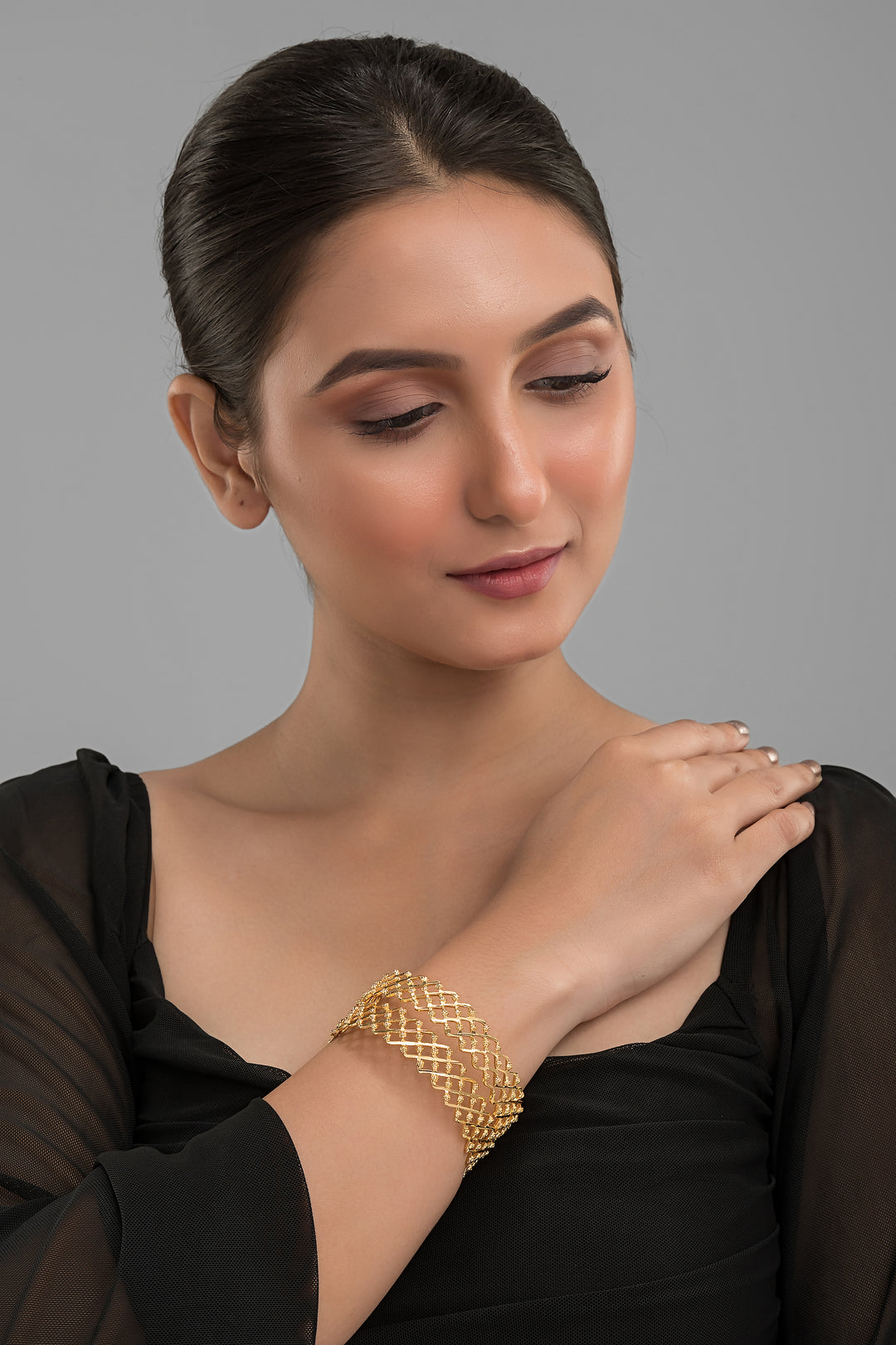 Silva Gold Plated Bangles