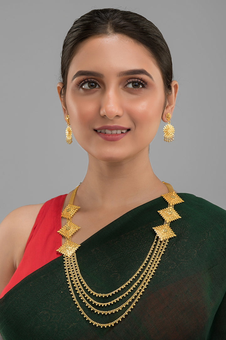 Golden Treasure- Lahori Necklace Set