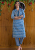 Indigo Gini Kurti Set