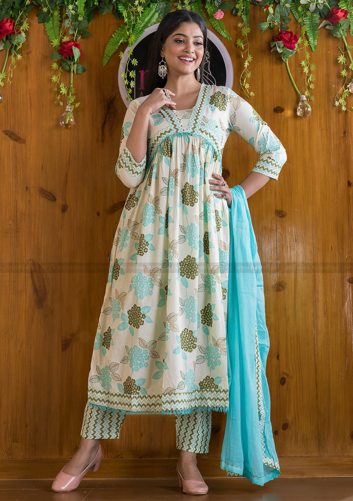 Buy Blue Hills Glamour vol 20 Nx Designer Anarkali Kurti With Dupatta  Collection