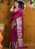 Nadi Ghat Banarasi Fancy silk Saree