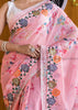Designer Pink Delight Georgette silk saree