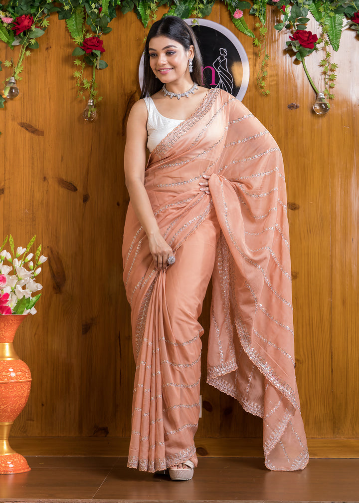 Desire for  Organza Silk Saree