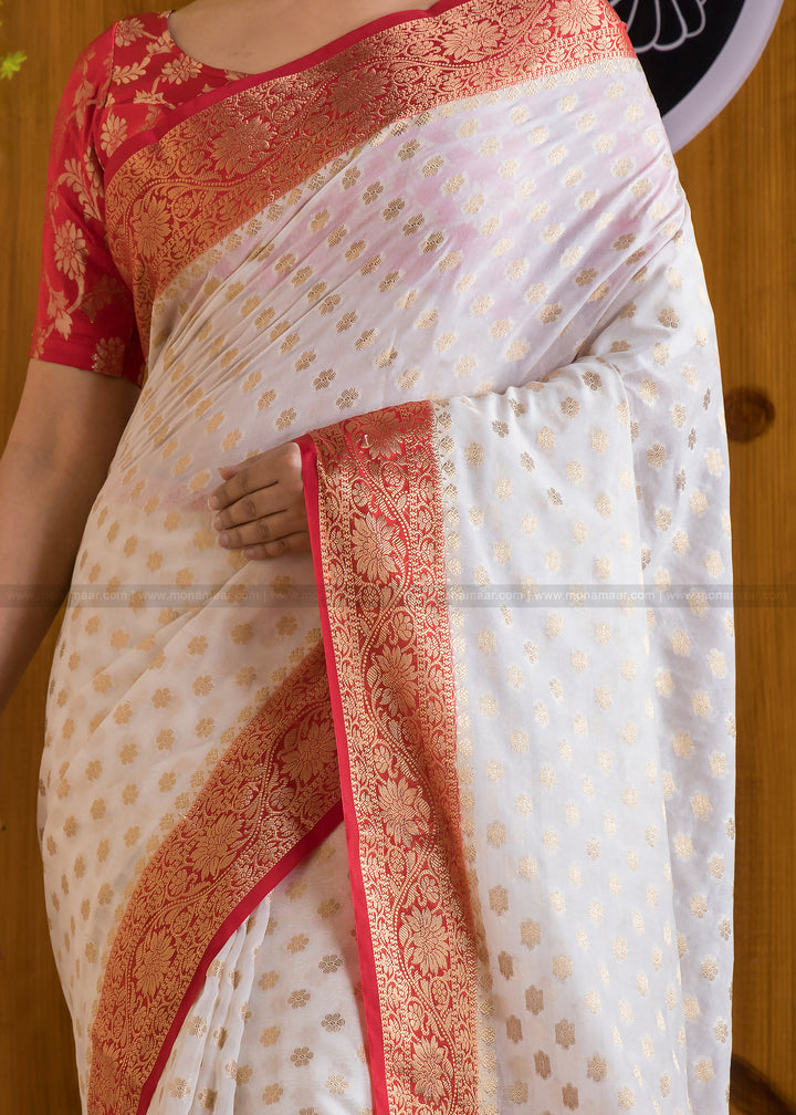 Crimson Glory Banarasi  Saree