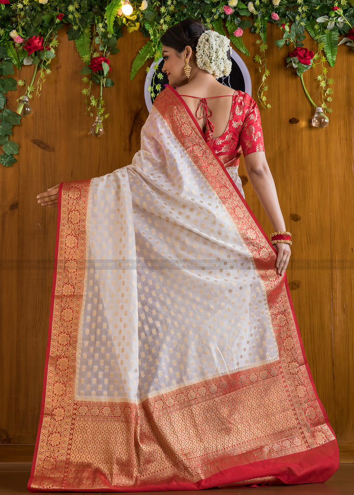 Crimson Glory Banarasi  Saree