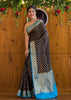 Midnight Magic Banarasi  Saree