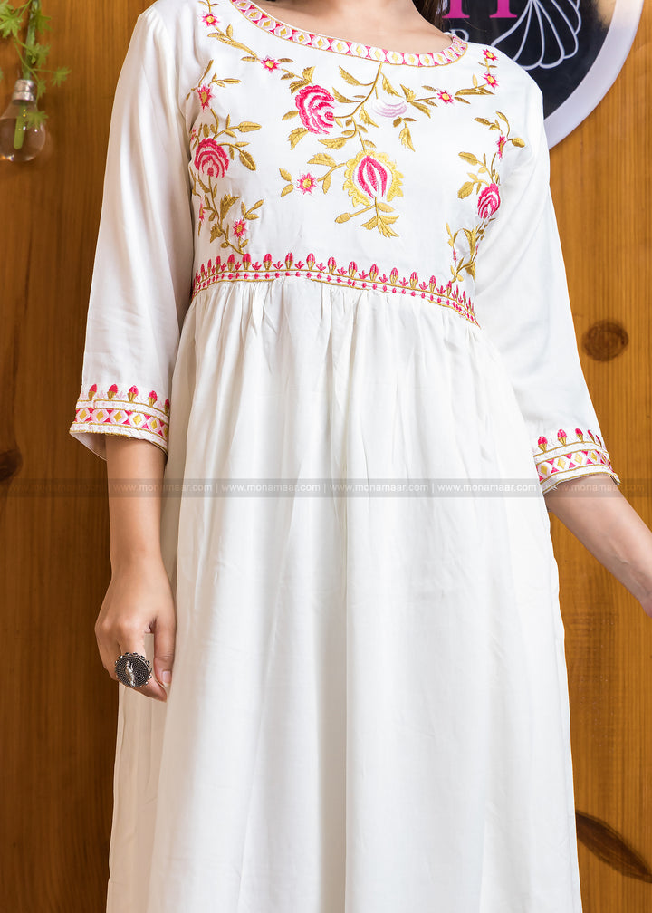 Paragon of Virtue Anarkali Kurti Set