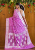 Charming Lilac Banarasi Saree