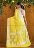 Sunshine Yellow Banarasi Saree