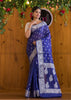 Serene Blue Banarasi Saree