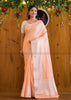 Butidar - The Silver Buti Banarasi Cotton Silk Saree