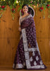 Gorgeous Garnet Banarasi Saree