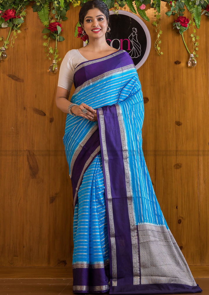 Dreamy Feroza Banarasi Saree