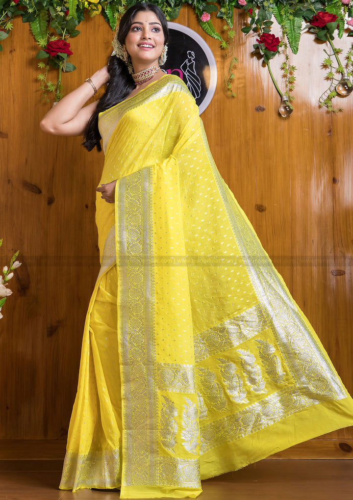 Banarsi semi katan silk Saree