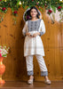 Unexplored Jacquard  Smarty (Bright White) Co-Ord Set