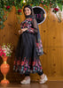 Out Of The Organza Anarkali Suit Set (Trendy Black)