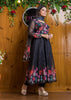 Out Of The Organza Anarkali Suit Set (Trendy Black)