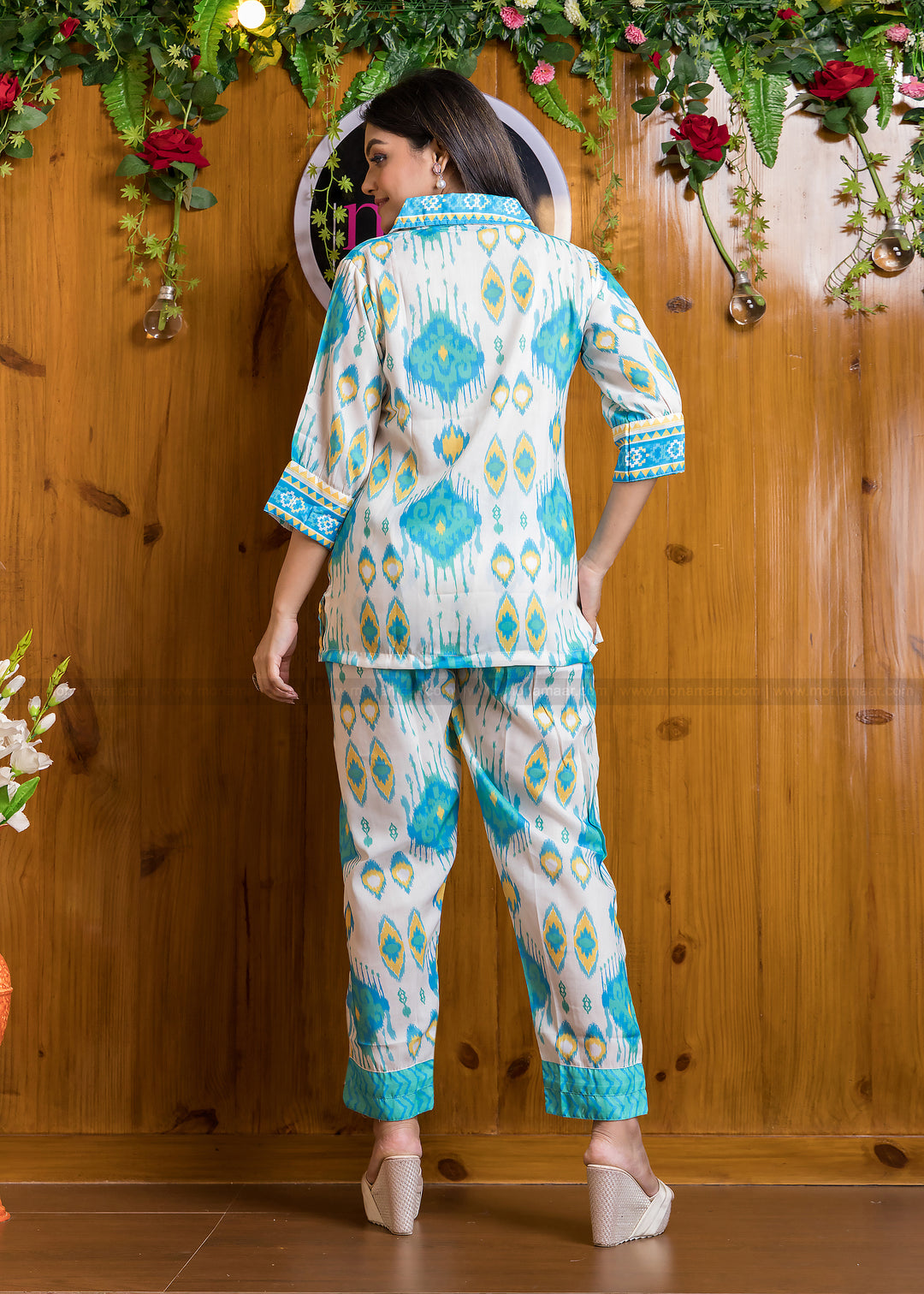 Decent Blue Smarty Co-Ord Set