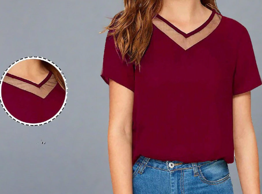 Tried And Tested (Maroon Color  T-Shirt)