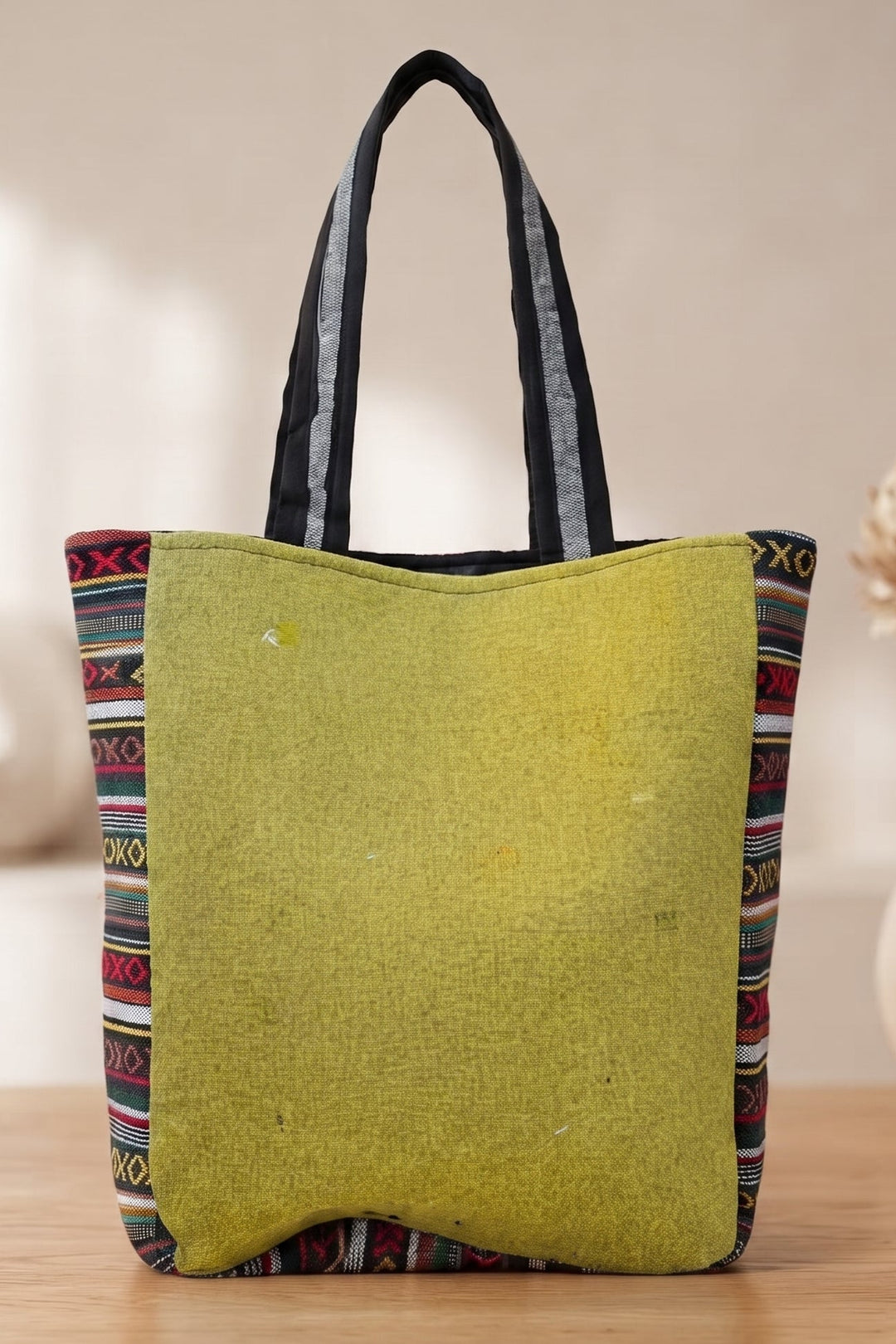 The colour canvas - Boho Tote Bag