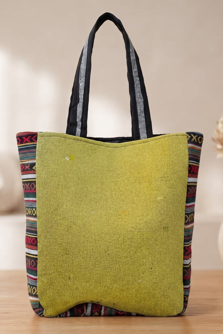 The colour canvas - Boho Tote Bag