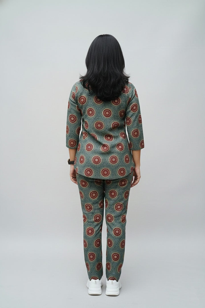 Trendy Ajrakh Co-Ord Set Collection