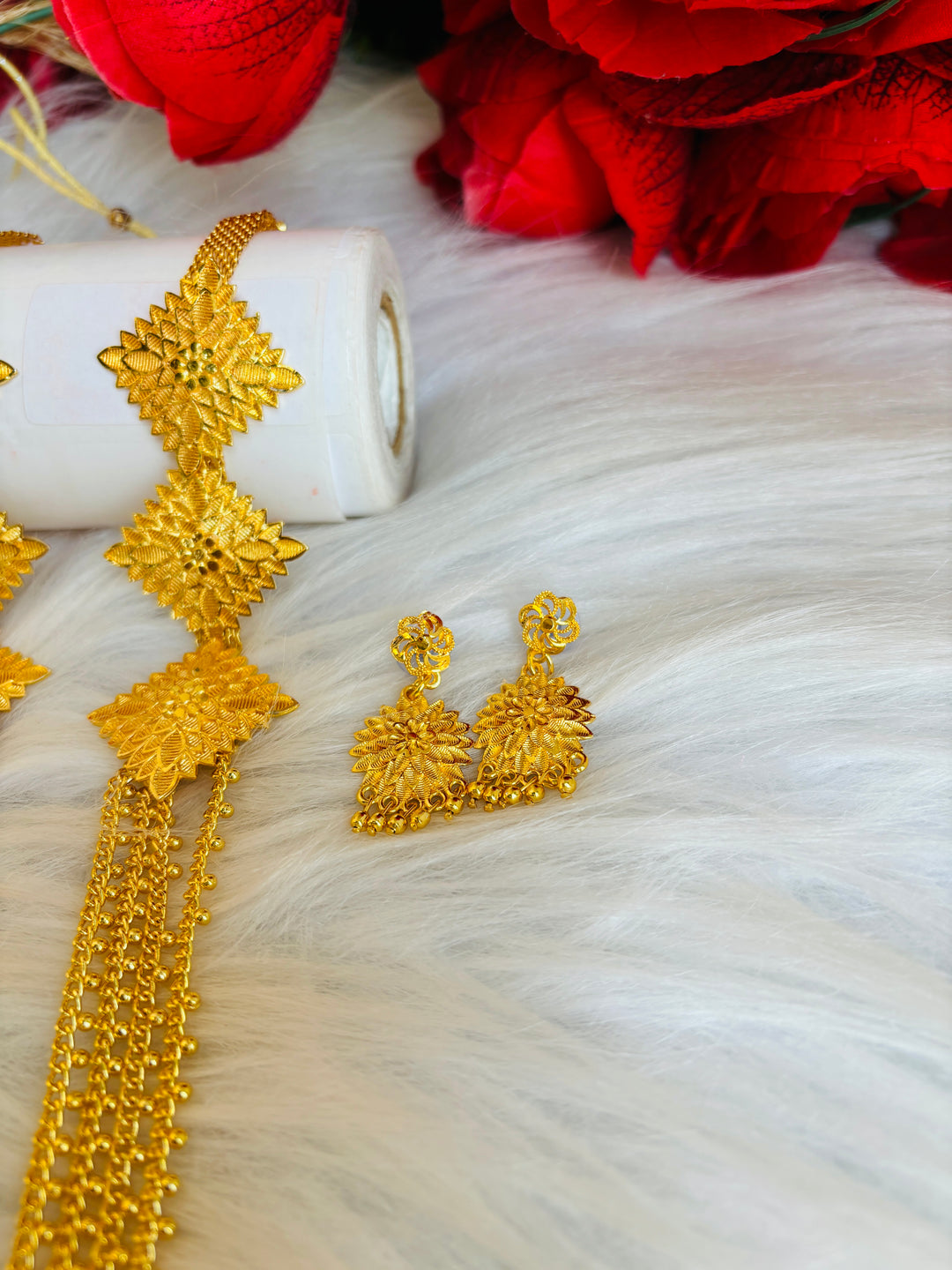 Golden Treasure- Lahori Necklace Set