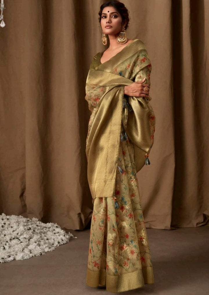 Navya - Purely Praising (Designer Linen Saree)