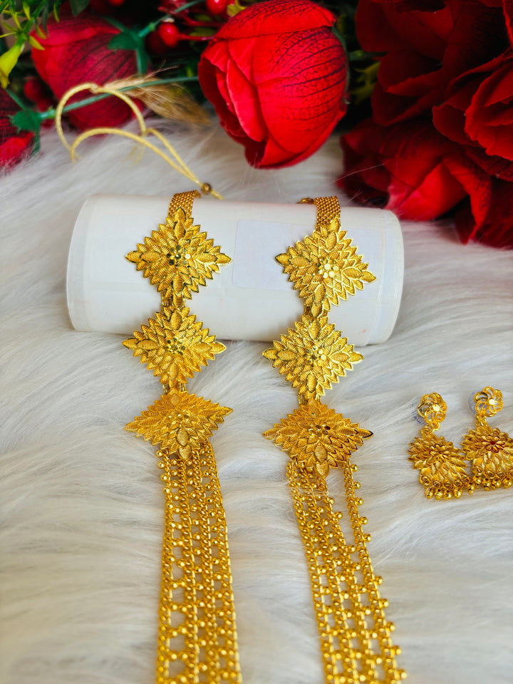 Golden Treasure- Lahori Necklace Set