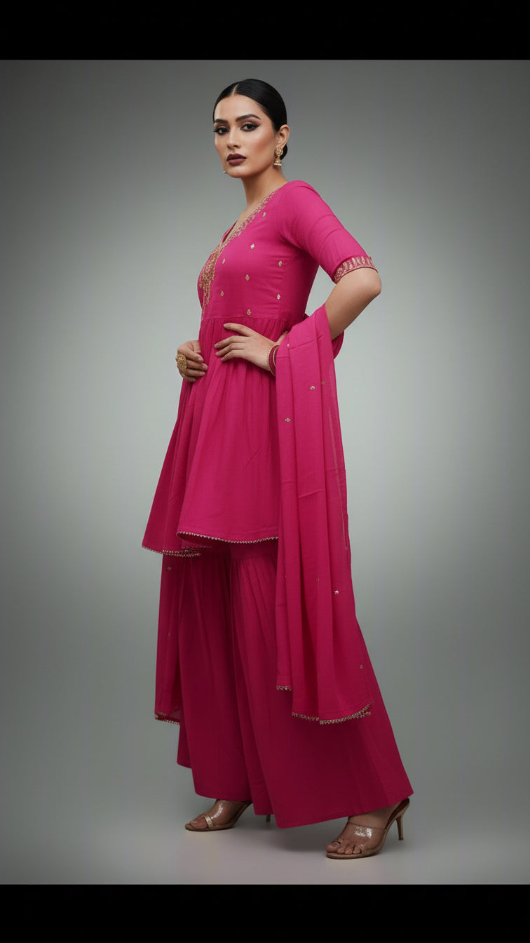 Culture With Pride Cotton Sharara Set