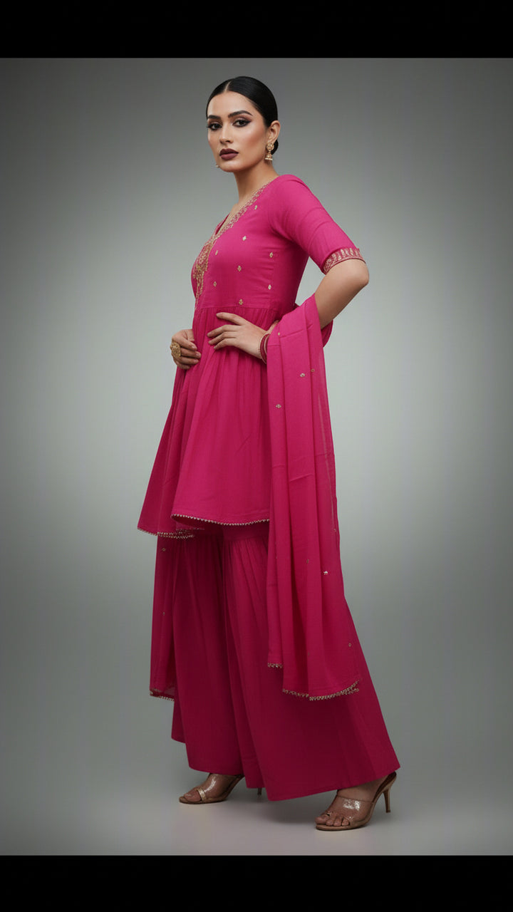 Culture With Pride Cotton Sharara Set