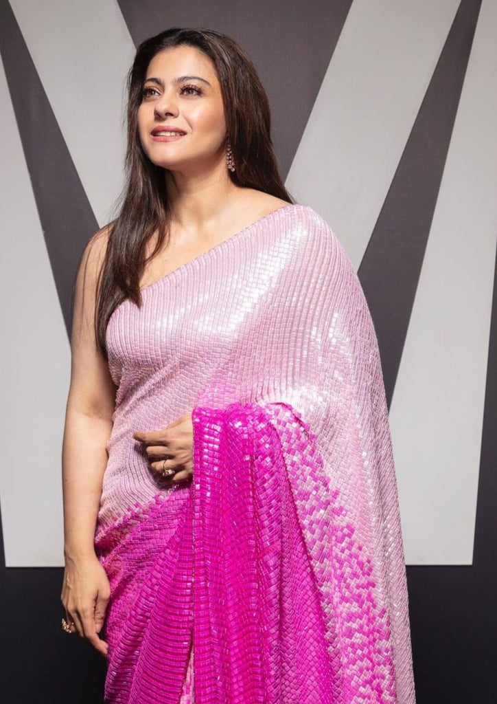 Actress Kajal Inspired Designer Saree