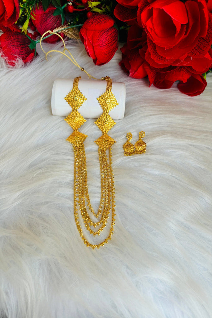 Golden Treasure- Lahori Necklace Set