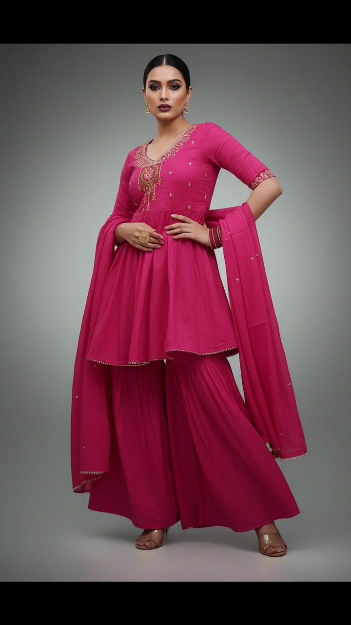 Culture With Pride Cotton Sharara Set