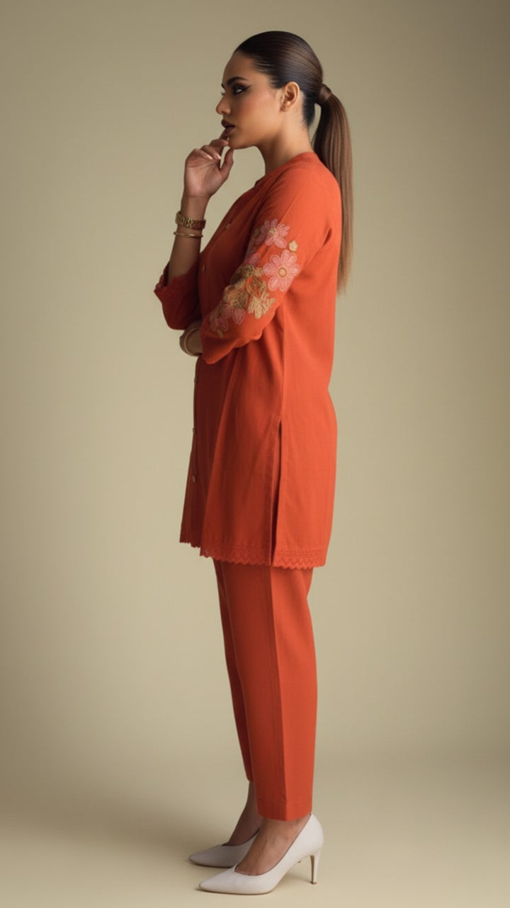 Sunlit Shots Cotton Coord Set