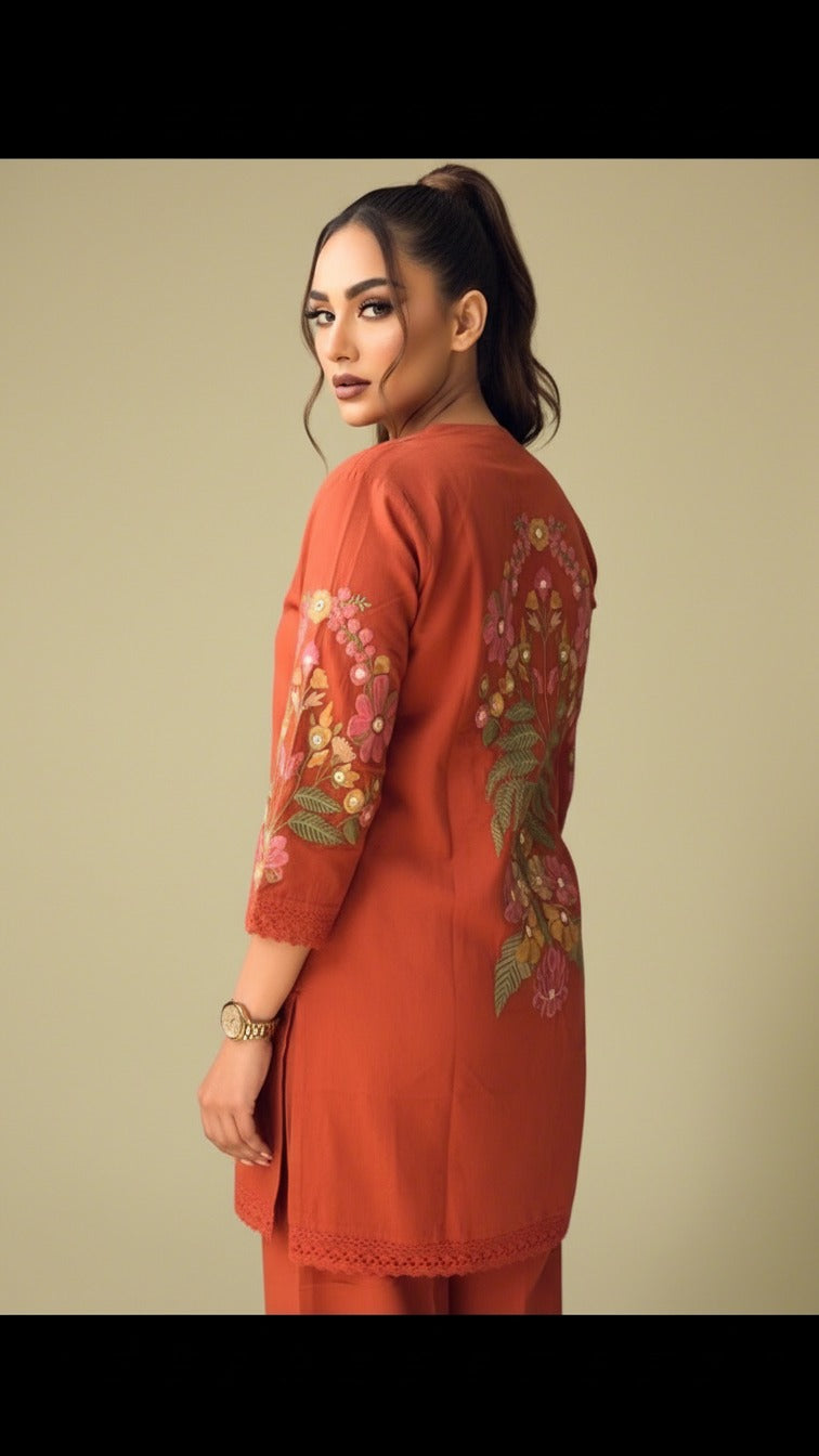 Sunlit Shots Cotton Coord Set