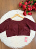 Single And Solid Color Fancy Designer Blouse